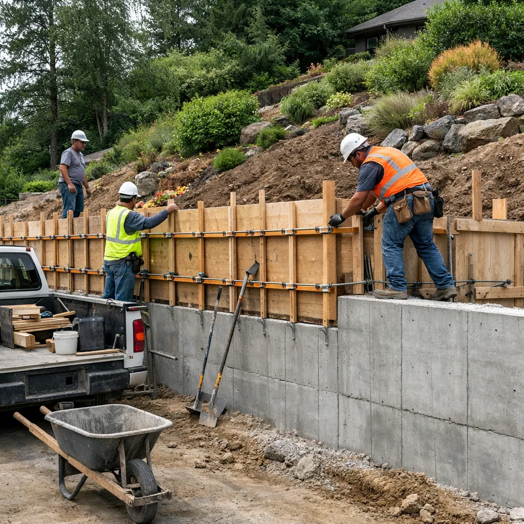 concrete contractor in Ladysmith, BC