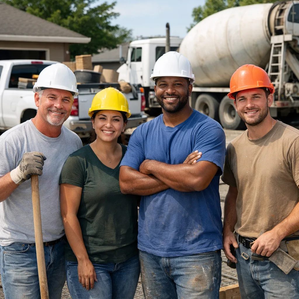 Our Expert Concrete Team in Victoria at Concrete Pros Victoria